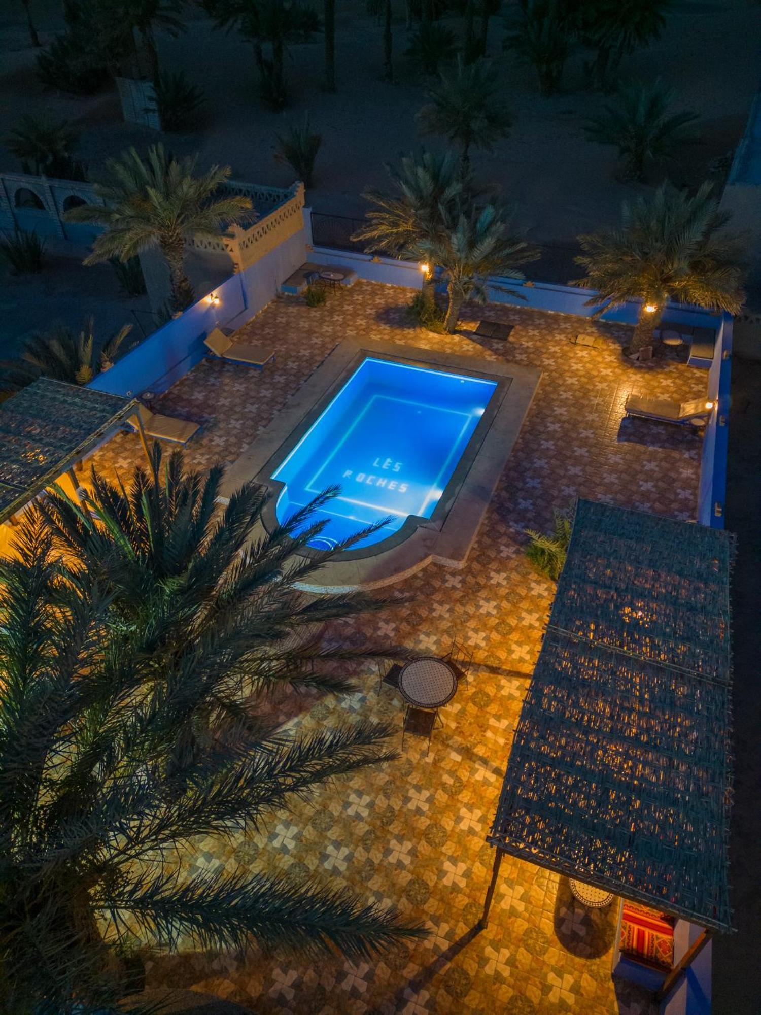 Auberge Les Roches Merzouga Esterno foto