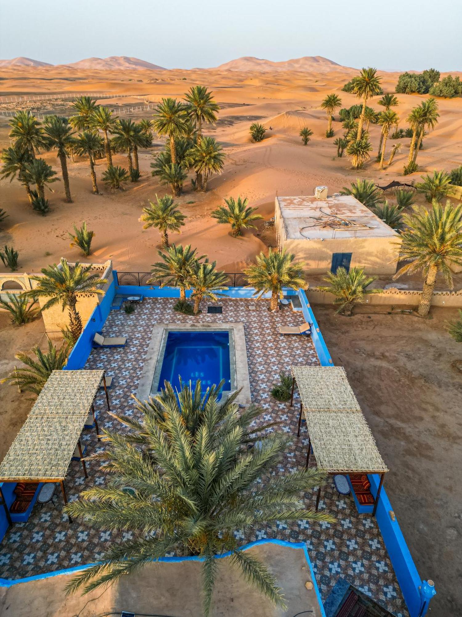 Auberge Les Roches Merzouga Esterno foto